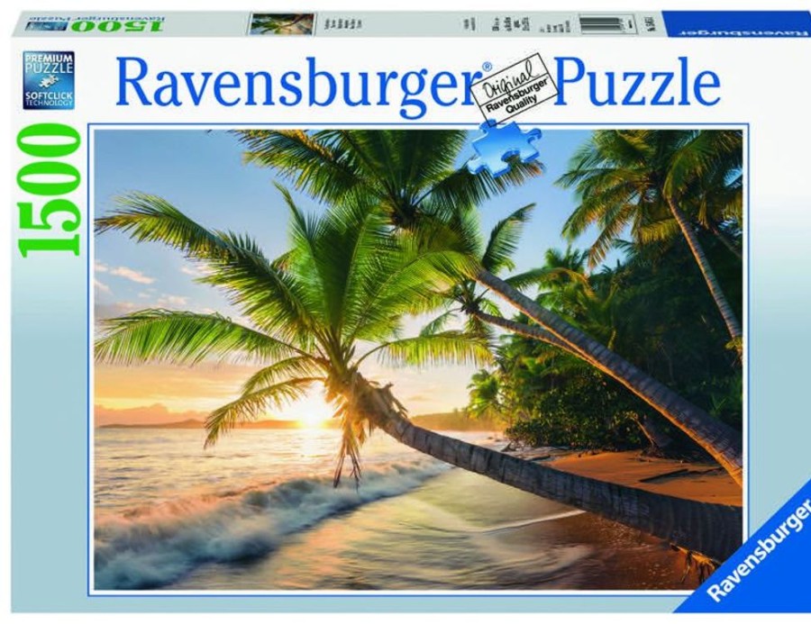 Puzzles Ravensburger | Ravensburger Puzzle - Beach Hideaway - 1500Pc