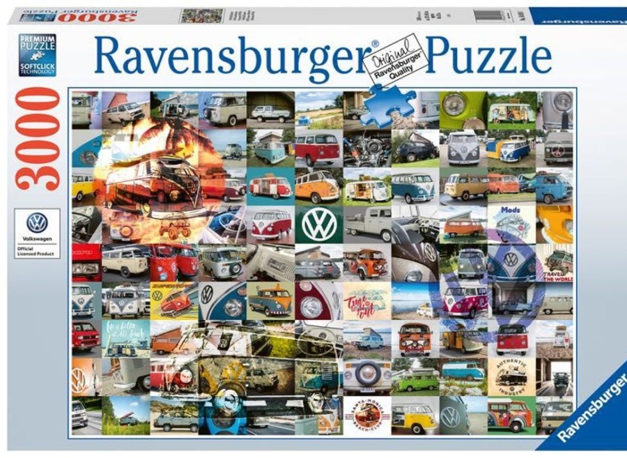 Puzzles Ravensburger | Ravensburger Puzzle - 99 Vw Bulli Moments - 3000Pc