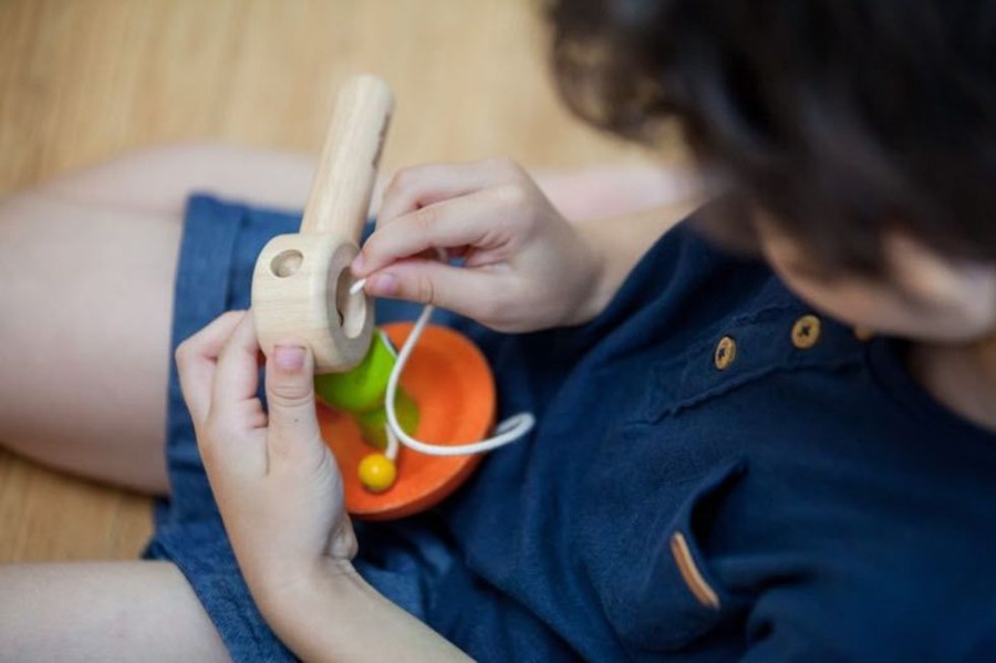 Classic & Retro Toys Plan Toys | Plan Toys - Spaceship Spinning Top