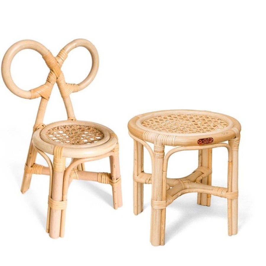 Dolls Poppie Toys | Poppie Toys - Poppie Mini Table And Mini Bow Chair