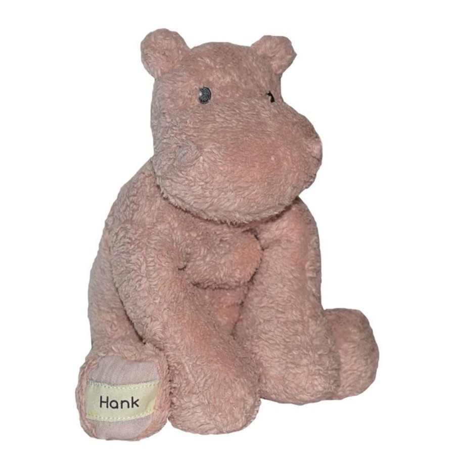 Babies & Toddlers Tikiri | Tikiri - Hank The Hippo Organic Plush (94513)