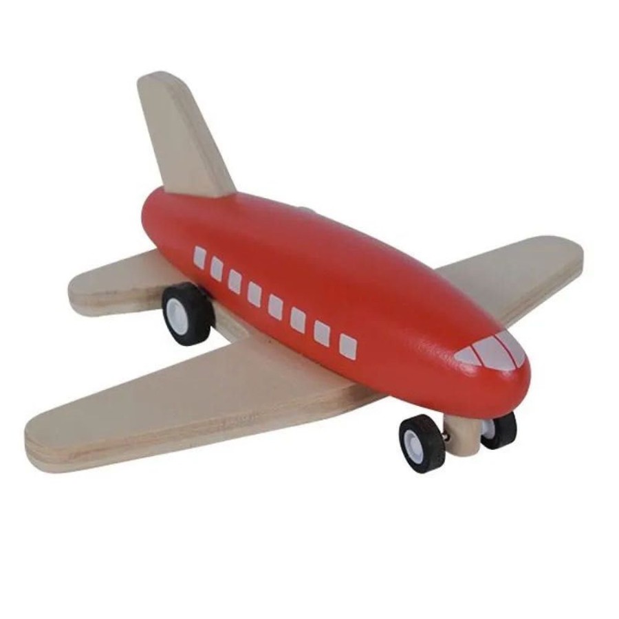 Toy Vehicles UDEAS | Udeas - Varoom - Pull-Back Plane - Red Fuselage