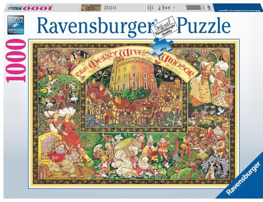 Puzzles Ravensburger | Ravensburger Puzzle - Windsor Wives - 1000Pc