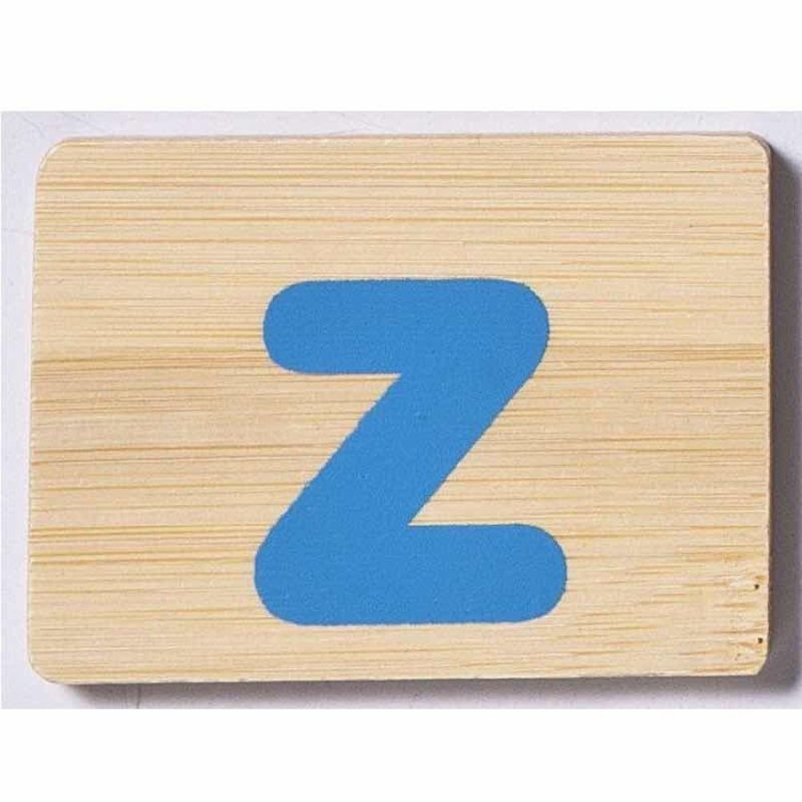 Babies & Toddlers Everearth | Everearth Bamboo Name Train Letter Tablet - Z