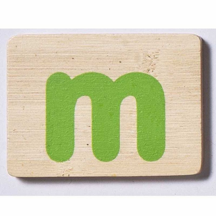 Babies & Toddlers Everearth | Everearth Bamboo Name Train Letter Tablet - M