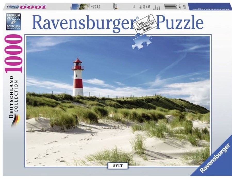 Puzzles Ravensburger | Ravensburger Puzzle - Lighthouse In Sylt - 1000Pc