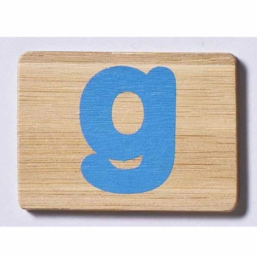 Babies & Toddlers Everearth | Everearth Bamboo Name Train Letter Tablet - G