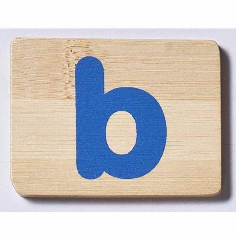 Babies & Toddlers Everearth | Everearth Bamboo Name Train Letter Tablet - B