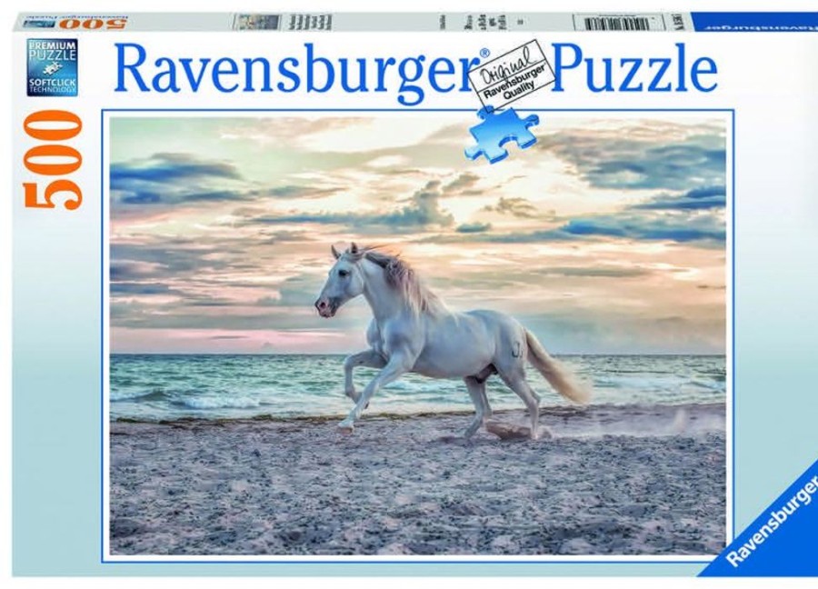 Puzzles Ravensburger | Ravensburger Puzzle - Evening Gallop - 500Pc