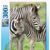 Puzzles Ravensburger | Ravensburger Puzzle - Zebra Love - 300Pc Xxl