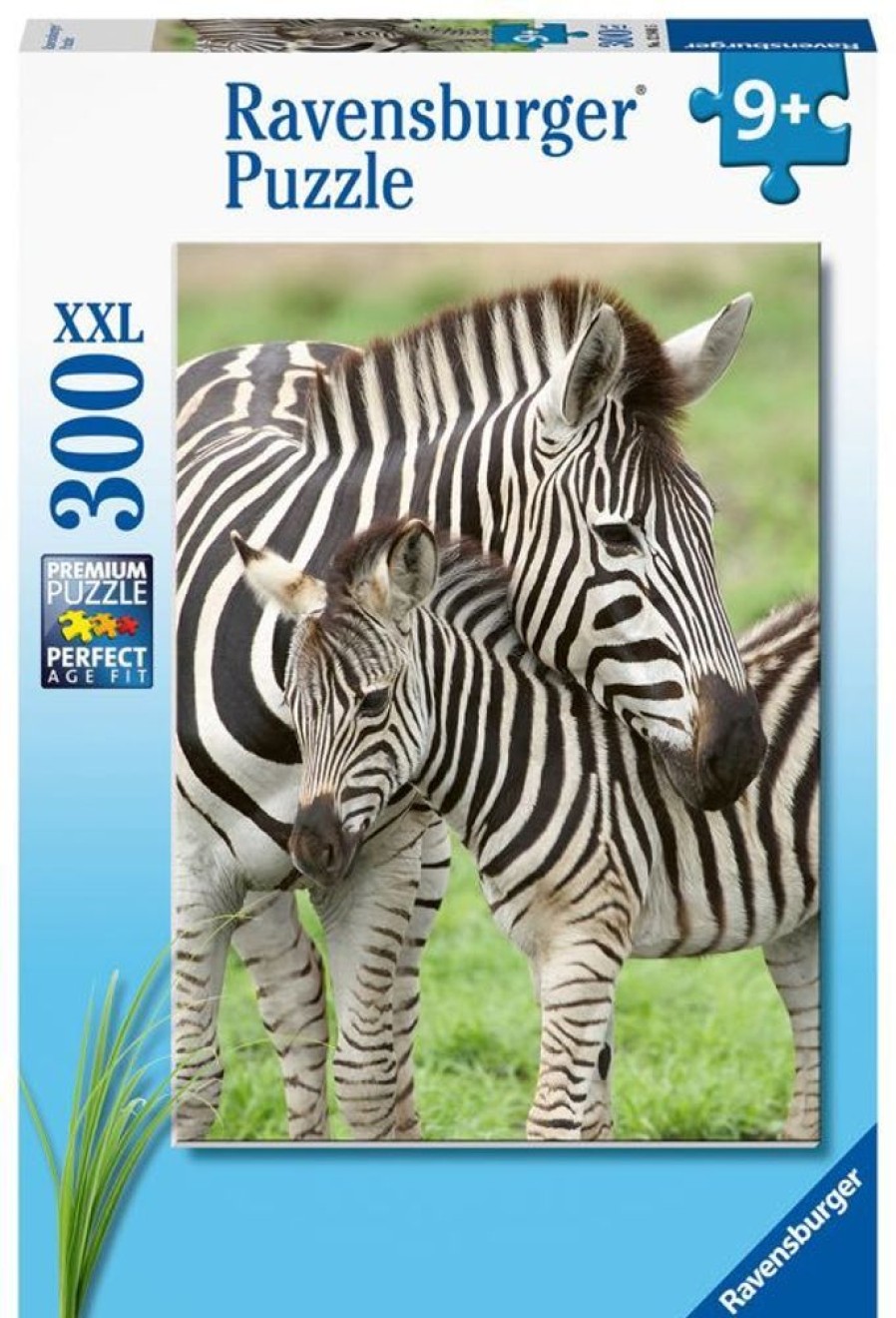 Puzzles Ravensburger | Ravensburger Puzzle - Zebra Love - 300Pc Xxl