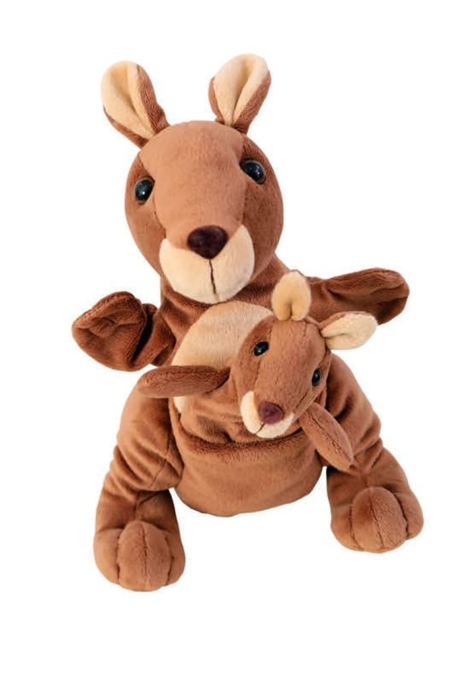 Pretend Play Beleduc | Beleduc - Hand Puppet - Kangaroo & Joey