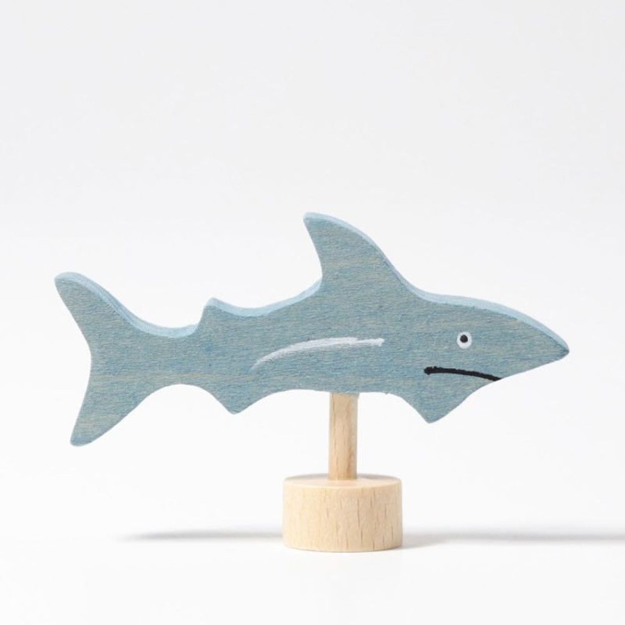 Furniture & Decor Grimm's | Grimm'S - Decorative Figure Shark - 03545