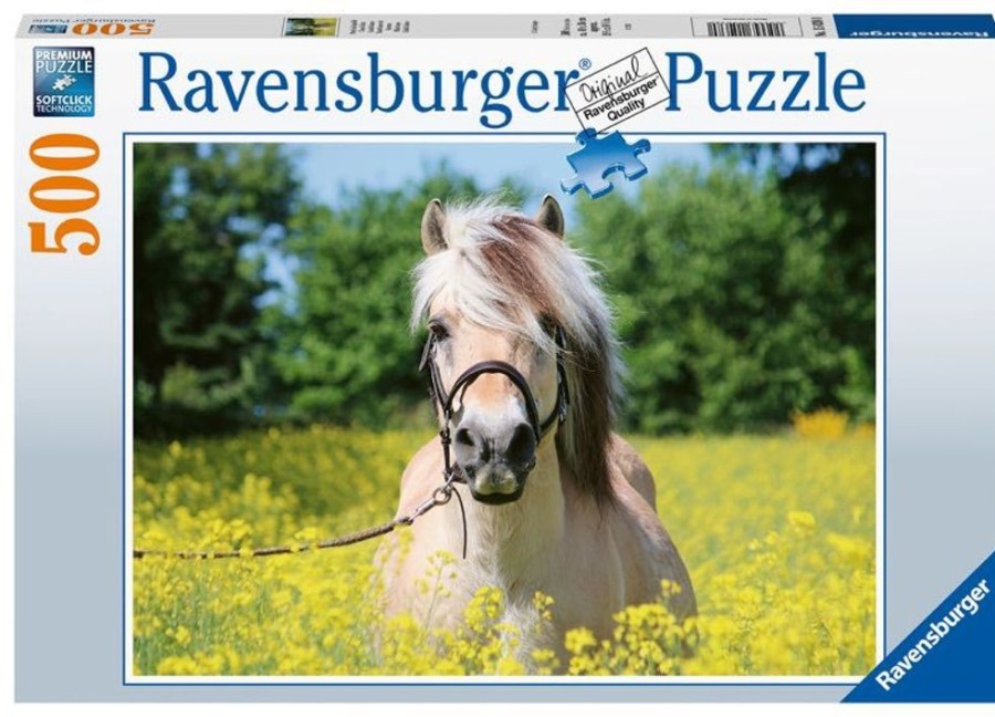 Puzzles Ravensburger | Ravensburger Puzzle - White Horse - 500Pc