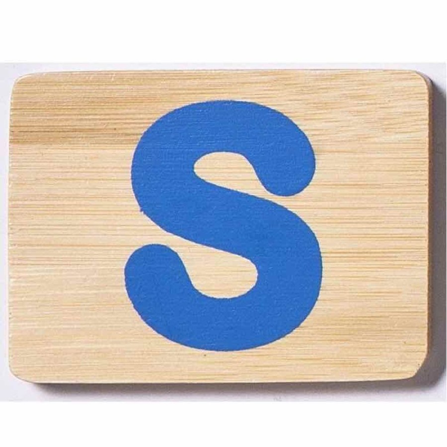 Babies & Toddlers Everearth | Everearth Bamboo Name Train Letter Tablet - S