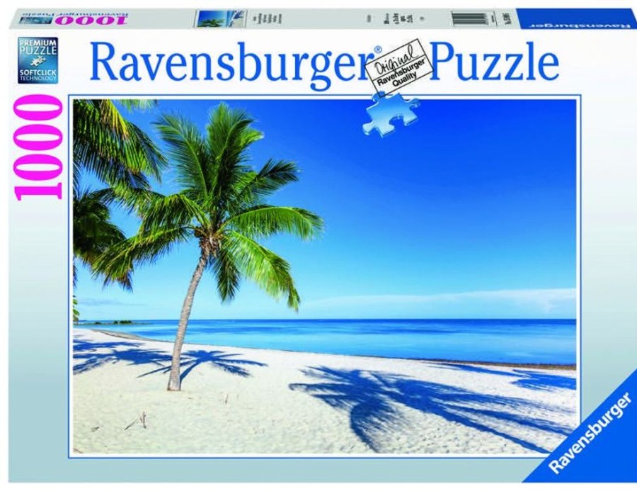 Puzzles Ravensburger | Ravensburger Puzzle - Beach Escape - 1000Pc