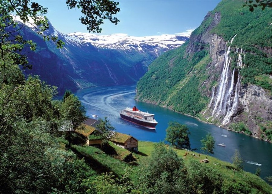 Puzzles Ravensburger | Ravensburger Puzzle - Norwegian Fjord - 1000Pc