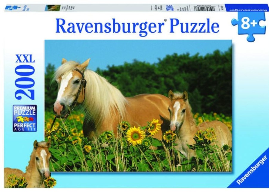 Puzzles Ravensburger | Ravensburger Puzzle - Horse Happiness - 200Pc Xxl