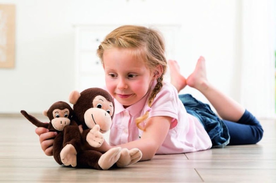 Pretend Play Beleduc | Beleduc - Hand Puppet - Monkey & Baby