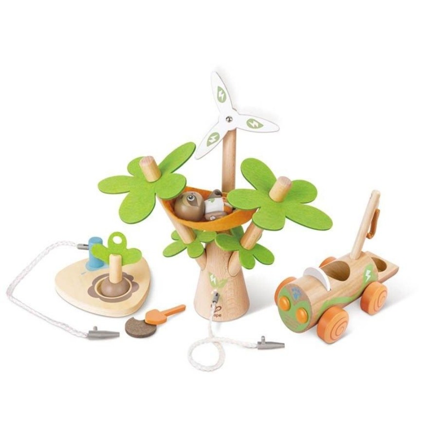 Eco Toys Hape | Hape - Green Planet Explorers - Tree Planting E-Car